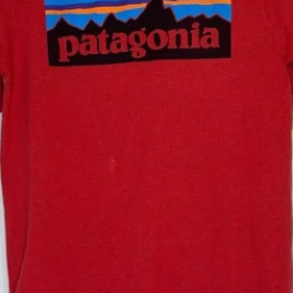 Patagonia P-6 Logo Pocket Responsibili-Tee M [Red] EUC - Picture 5 of 5